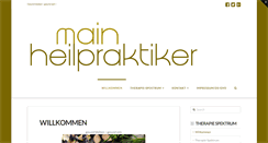 Desktop Screenshot of main-heilpraktiker.com