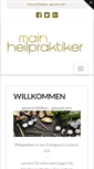 Mobile Screenshot of main-heilpraktiker.com