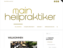 Tablet Screenshot of main-heilpraktiker.com